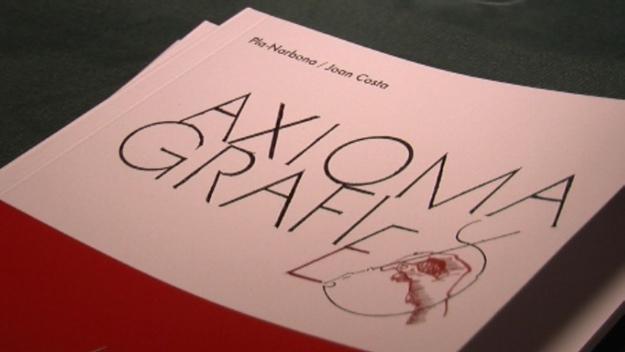 Reflexions visuals i textuals s'entrellacen al llibre de Pla-Narbona 'Axiomagrafies 2'