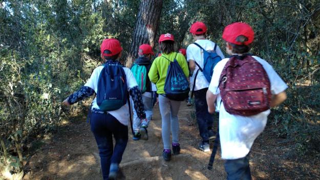 Marxa Infantil: els participants ja recorren els camins de Collserola