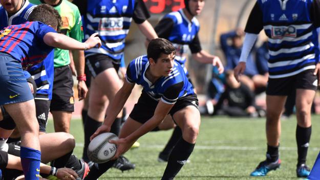 El sub 16 i sub 18 del Rugby Sant Cugat volen ser Campions de Catalunya aquest dissabte