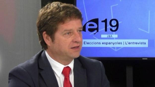 [Entrevista 28-A] Pere Soler (PSC): 'Sánchez ha donat un tomb a la política de l'Estat'