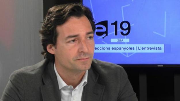 [Entrevista 28-A] Álvaro Benejam (PP): 'Sànchez està vivint de les mesures i els pressupostos del PP'