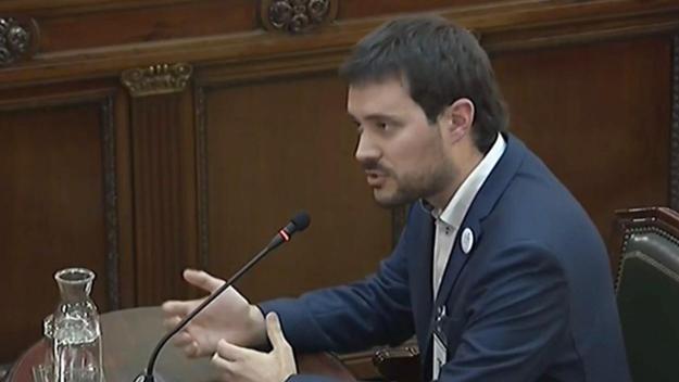 Picornell relata al Suprem que el 20-S hi havia un 'ambient festiu' davant d'Economia