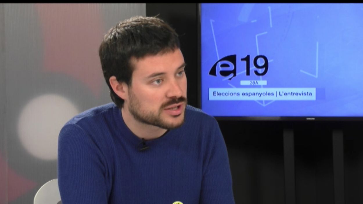 [Entrevista 28-A] Bernat Picornell (ERC): 'Necessitem un referèndum homologable arreu del món'