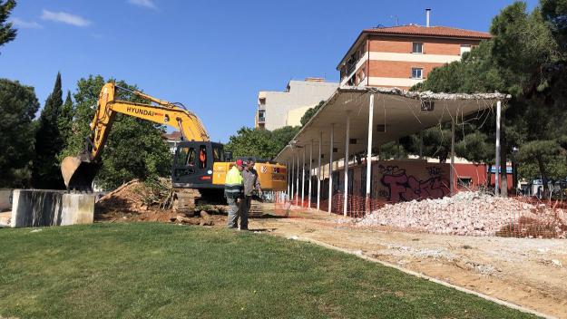 La remodelació dels Jardins del Vallès, en marxa