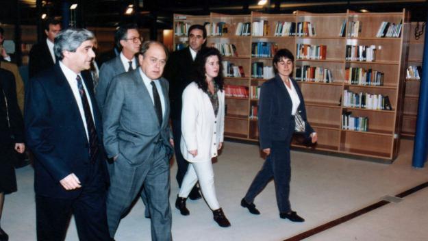 Fa 26 anys s'inaugurava la Biblioteca del Mil·lenari