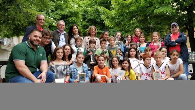 [Fotogaleria] Els primers classificats de la Marxa Infantil reben els premis