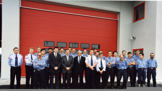 Fa 20 anys s'inaugurava el nou parc de bombers