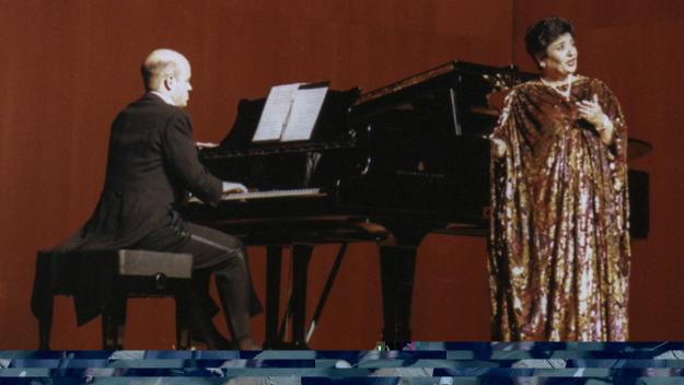 Alt: Important concert de Victoria de los Ángeles a Sant Cugat fa 24 anys