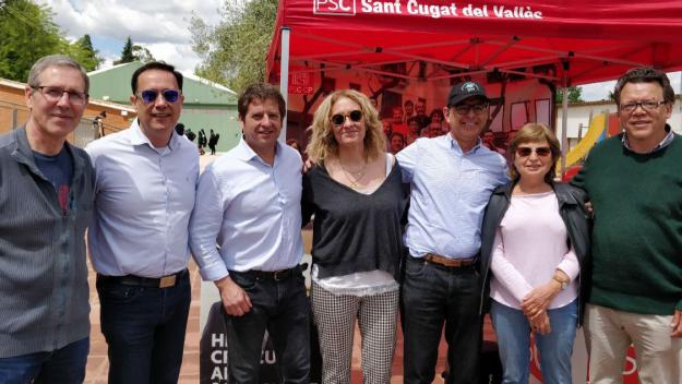 El PSC es reivindica a Valldoreix com 'l'única candidatura progressista, catalanista i no independentista'