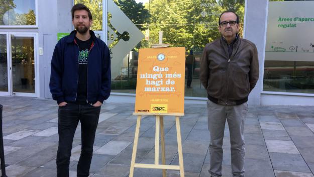 Més pisos accessibles i desmassificar el centre, fórmula de la CUP-PC per combatre la crisi habitacional
