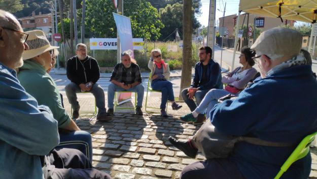 Sant Cugat en Comú i veïns de les Planes es troben per tractar les reivindicacions del barri