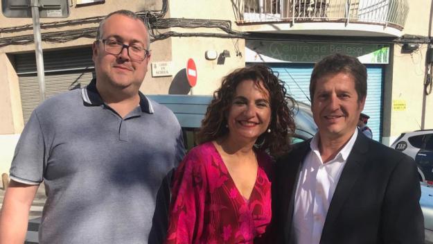 L'alcaldable del PSC Pere Soler trasllada a Montero les problemàtiques de Sant Cugat