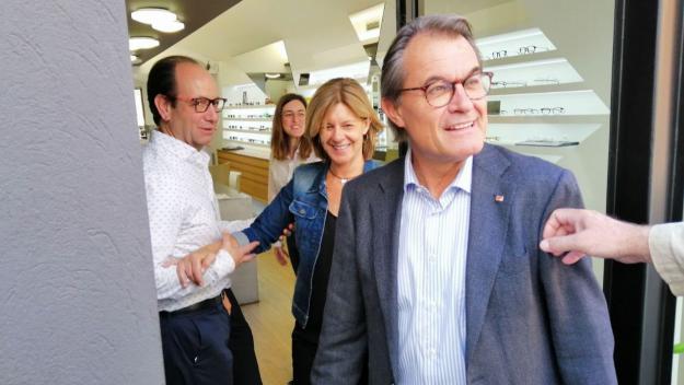 Artur Mas: 'No contemplo que Junts per Sant Cugat perdi l'alcaldia'