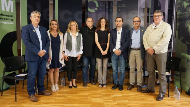 Els sis presidenciables de Valldoreix van a totes al debat electoral