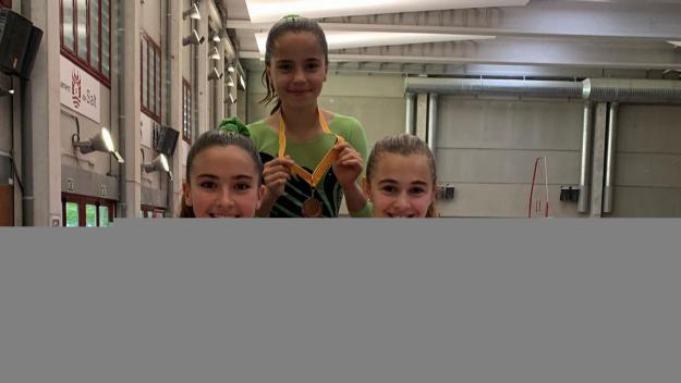 El Club Artística Sant Cugat suma 3 podis al Campionat de Catalunya per aparells