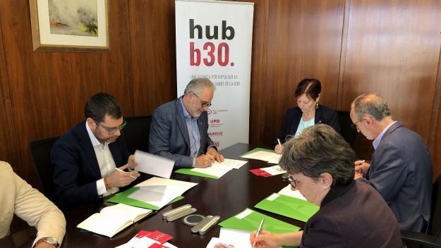 Àmbit B30, Sincrotró Alba, EsadeCreapolis i UAB, junts per la innovació