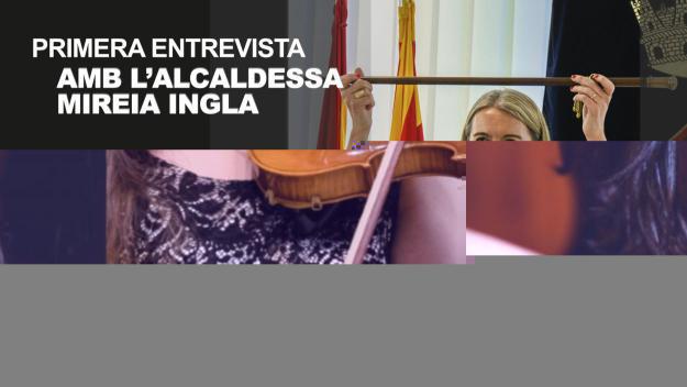 La primera entrevista de la nova alcaldessa, a Cugat Mèdia