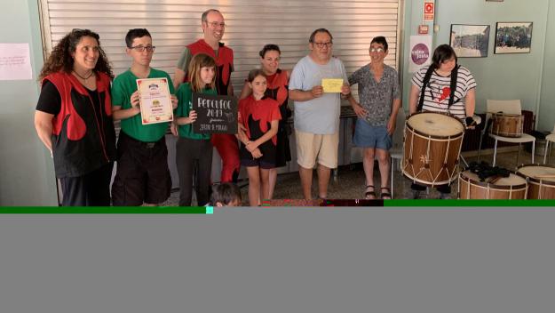 Els Diables de Sant Cugat recapten 240 euros per al Taller Jeroni de Moragas