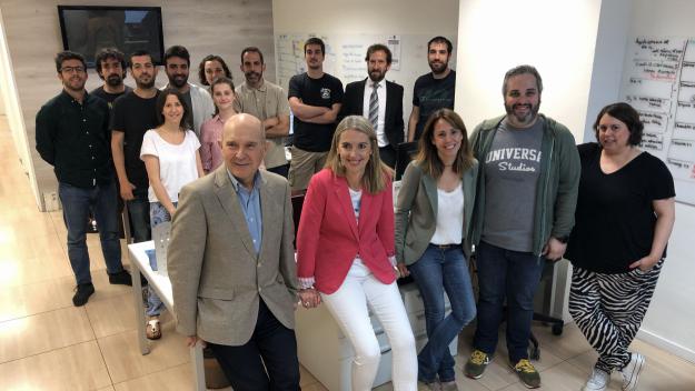 Primera visita de Mireia Ingla a Cugat Mèdia com a alcaldessa