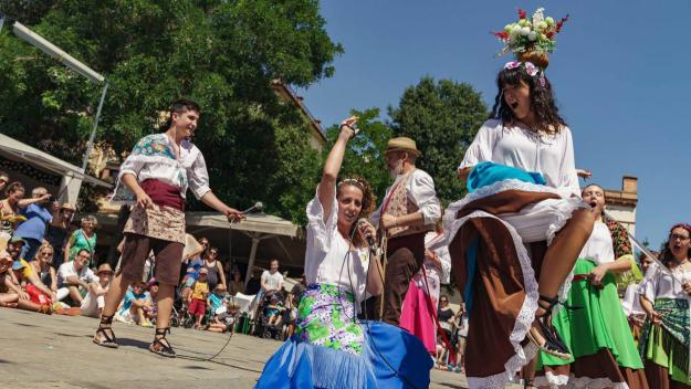 Foc, ball i música a les activitats de cultura popular d'aquest divendres