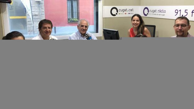 Els representants polítics fan balanç en l'última tertúlia del curs a Sant Cugat