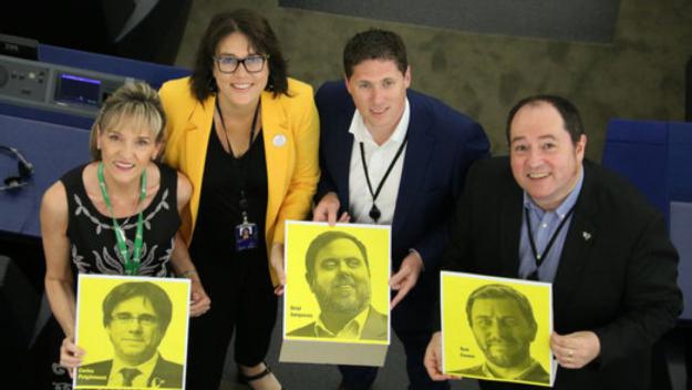 Diana Riba pren possessió com a eurodiputada al Parlament Europeu