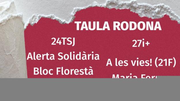 El CDR de Sant Cugat organitza una taula rodona sobre 'la repressió' de l'Estat