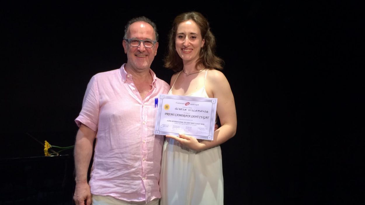 La soprano Gisela Villamayor, Premi Camerata 2019