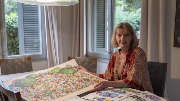 La casa de la il·lustradora de Teo, Assumpció Esteban, a la revista de decoració 'Flash Deco'