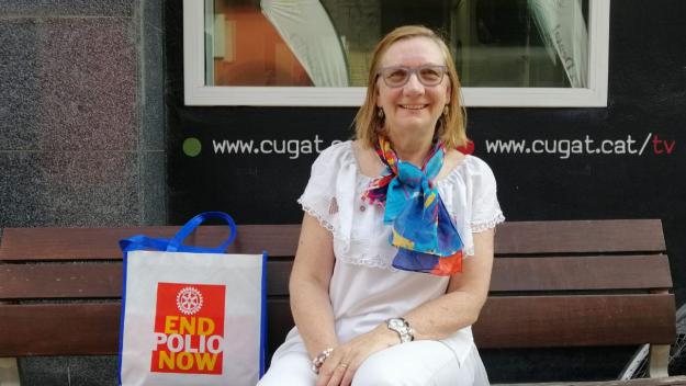 Montse Moral, presidenta del Rotary Club Sant Cugat per segona vegada
