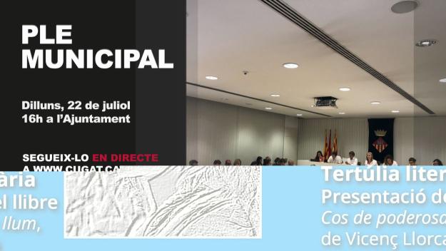 Una nova benzinera i la prevenció de la legionel·losi als sistemes de reg, al primer ple ordinari del mandat