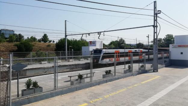 Detinguda una persona com a presumpta autora de danys a l'estació de trens de l'Hospital General