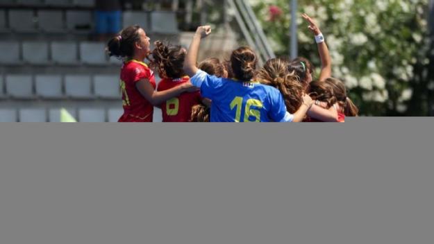Clara Pérez i Laia Vidosa, campiones d'Europa amb la selecció espanyola sub 21 d'hoquei herba