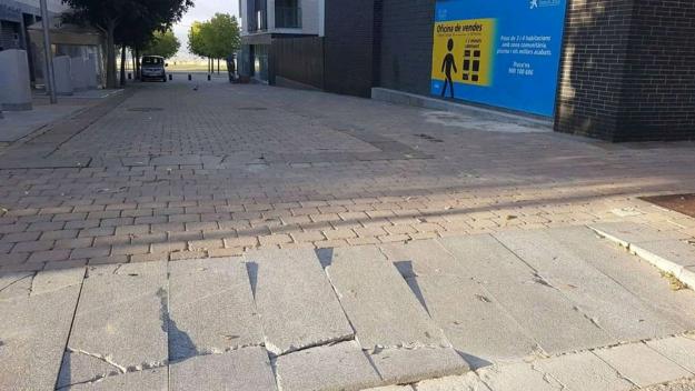 Volpelleres, un barri castigat per les obres