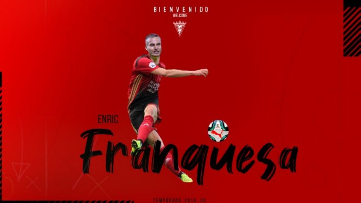 Enric Franquesa debutarà com a futbolista professional al Mirandés