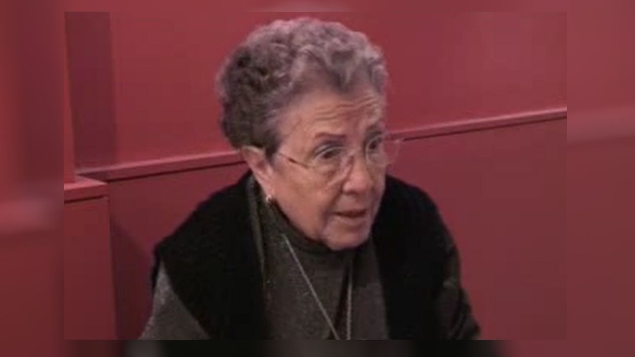 Un any de la mort de la fundadora del Grup Esperantista de Sant Cugat, Trinitat Garcia