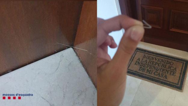 Els Mossos alerten de l'ús que fan els lladres de marcadors per detectar pisos buits