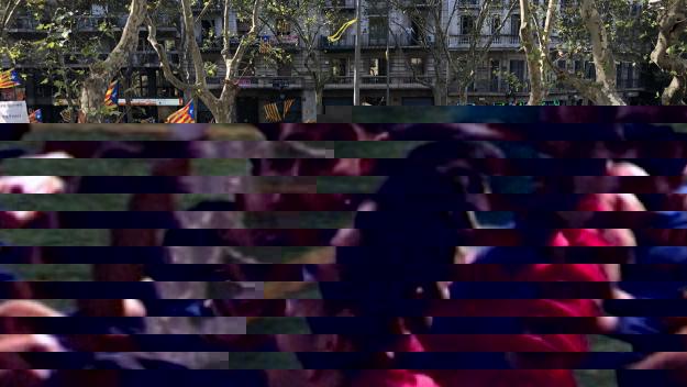 Presència santcugatenca en una Diada marcada per la sentència del procés