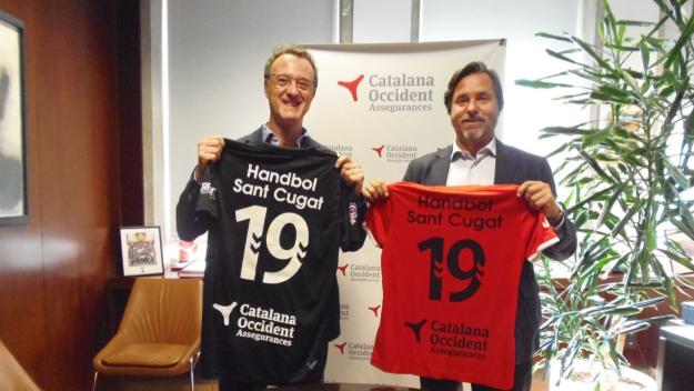 Assegurances Catalana Occident, nou patrocinador de l'Handbol Sant Cugat