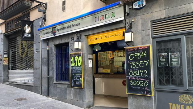 Premiada a Sant Cugat una butlleta de primera categoria de la Bonoloto