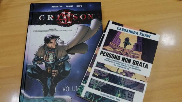 Una novel·la negra de detectius i un còmic de vampirs, dues propostes dirigides al món friki