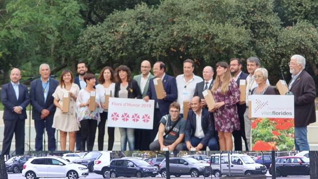 Viles Florides reconeix Sant Cugat i 12 municipis més amb quatre Flors d'Honor