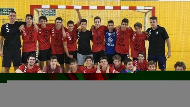 La presentació dels equips de l'Handbol Sant Cugat, aquest divendres al Pav 3