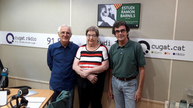 L'exregidora Maria Sansa visita el 'Converses consentides'