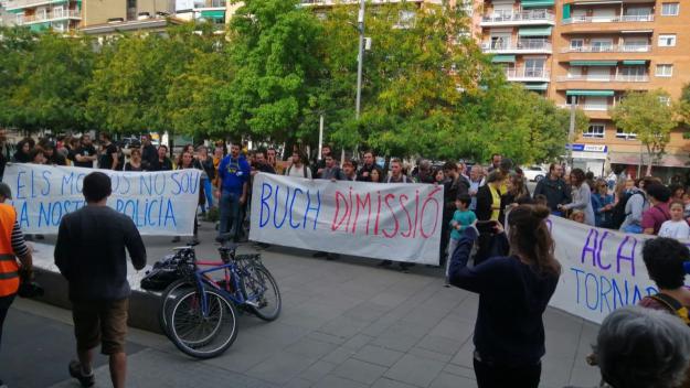 Els piquets i les protestes del CDR marquen el matí de la jornada de vaga