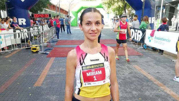 Mourad Mounim i Míriam Ortiz, nous campions de Catalunya de 10 quilòmetres a Sant Cugat