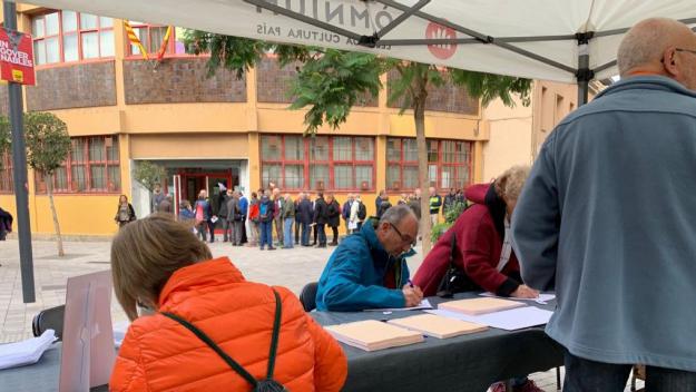 Santcugatencs s'autoinculpen en defensa del 20-S i l'1-O