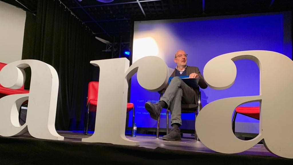 Antoni Bassas: 'M'agradaria que els periodistes tornéssim a ser imprescindibles'