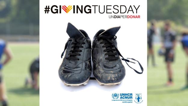 El Rugby Sant Cugat se suma al 'Giving Tuesday' per recaptar diners per als refugiats