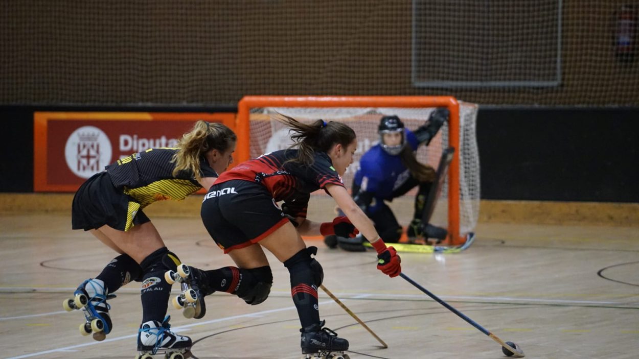 El Patí Hoquei planta cara al Palau de Plegamans però acaba caient davant el líder invicte de l'Ok Lliga